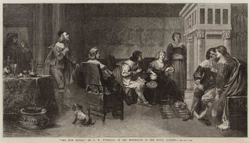 La viuda rica de David Wilkie