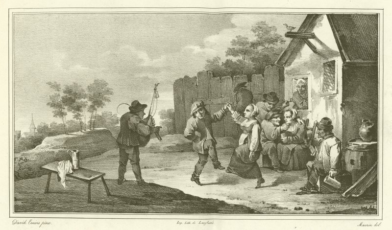 Festival del pueblo de David Teniers the Younger