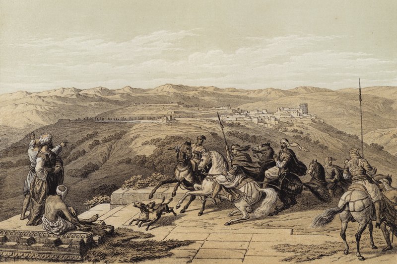 Sebaste, Antigua Samaria de David (after) Roberts