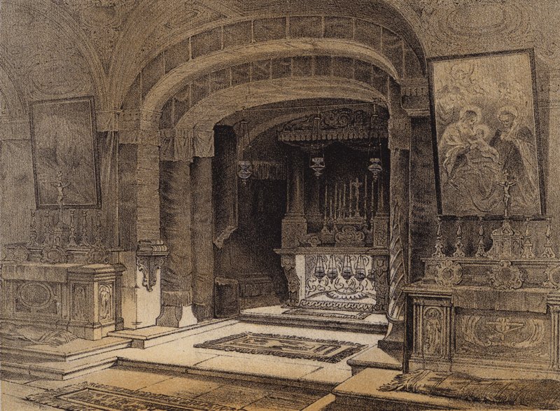 Santuario de la Anunciación, Nazaret de David (after) Roberts
