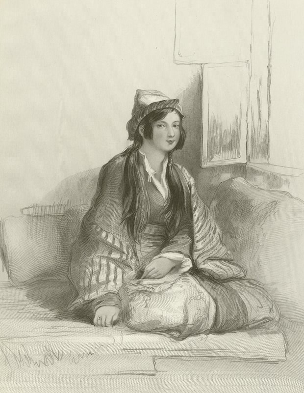 Una dama circasiana de David Wilkie