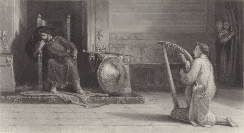 Un Salmo de David de David Wilkie