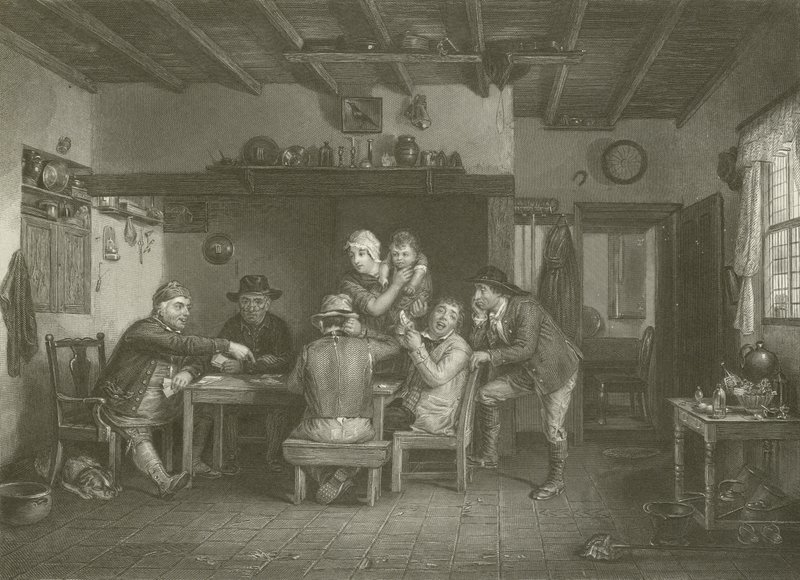 Los Jugadores de Cartas de David Wilkie