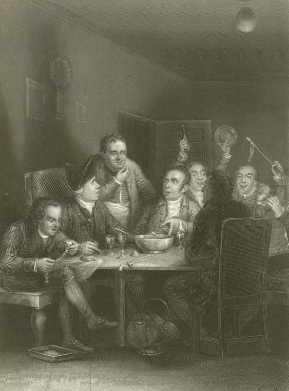 Los Clubbists de David Wilkie