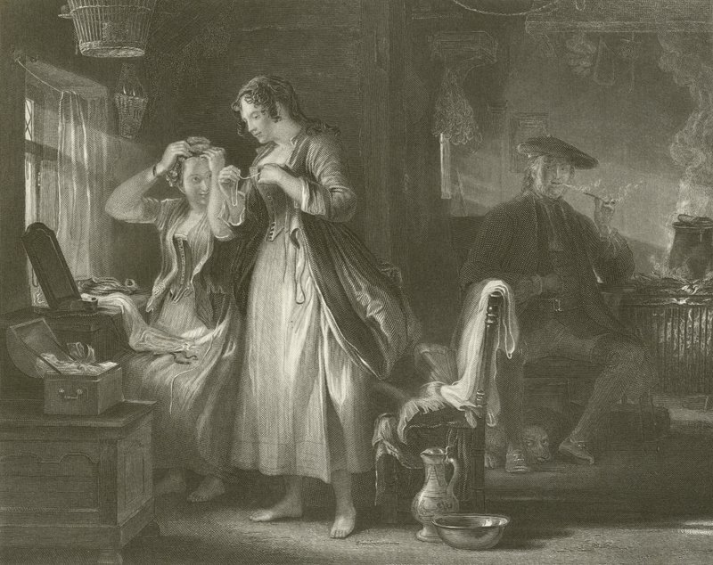 La cabaña Tollet de David Wilkie
