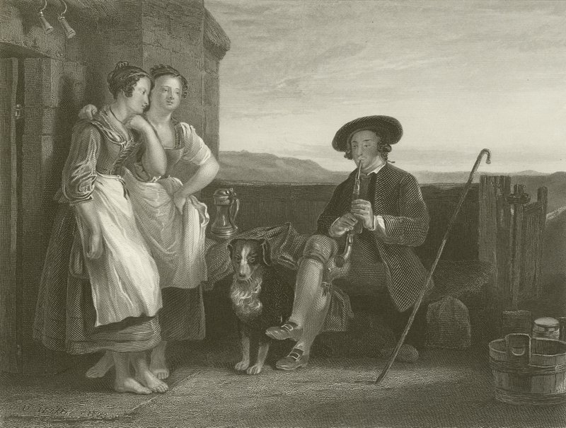 El pastor gentil de David Wilkie