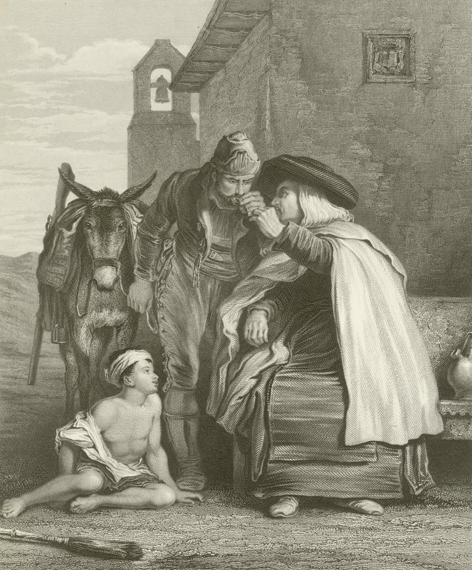 El Guerrillero Despidiéndose de su Confesor de David Wilkie