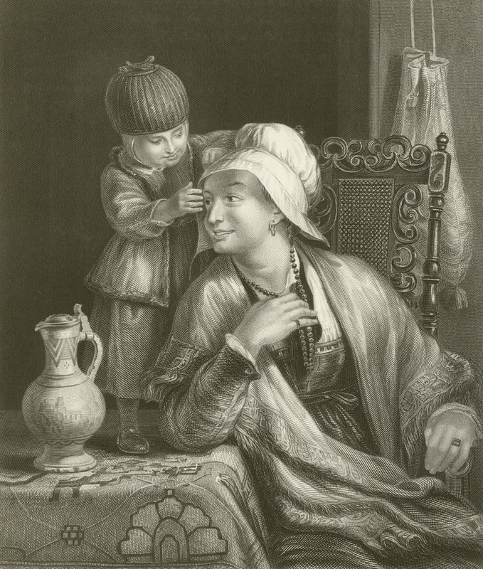 La Madre y el Niño de David Wilkie
