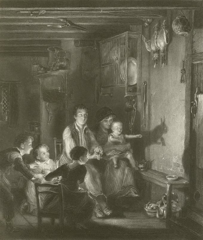 El conejo en la pared de David Wilkie