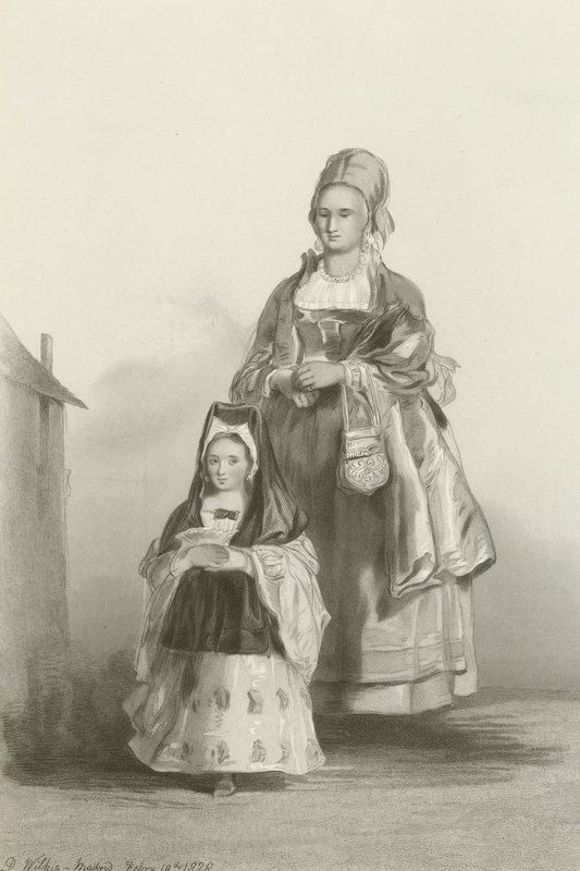 La Señorita y su Enfermera de David Wilkie