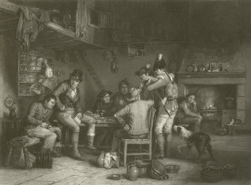 El recluta del pueblo de David Wilkie