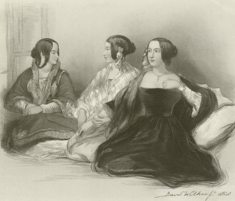 Tres Hermanas Griegas en Therapia de David Wilkie