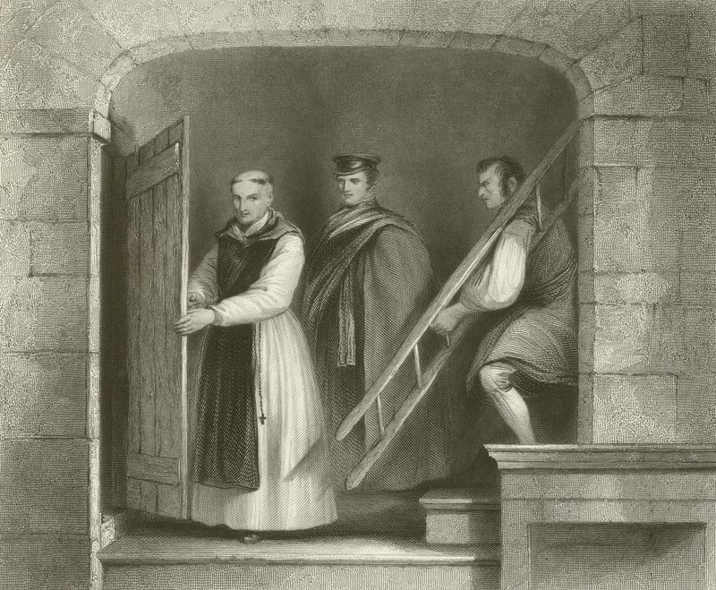 Wilkie en busca de Murillo de David Wilkie