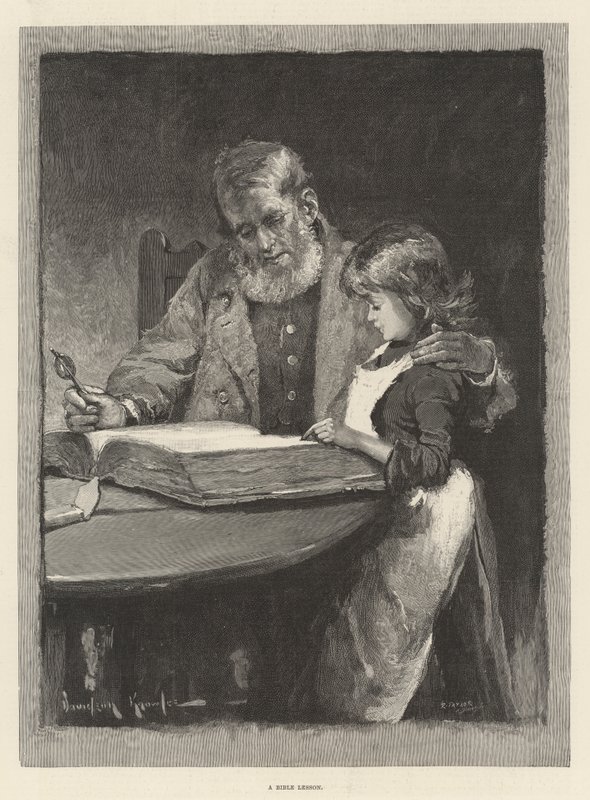 Una lección de la Biblia de Davidson Knowles