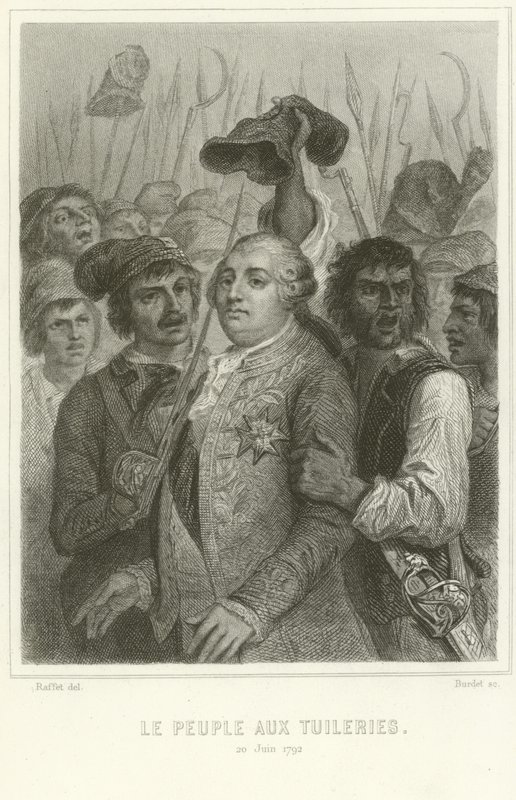 El pueblo en el Palacio de las Tullerías de Denis Auguste Marie Raffet