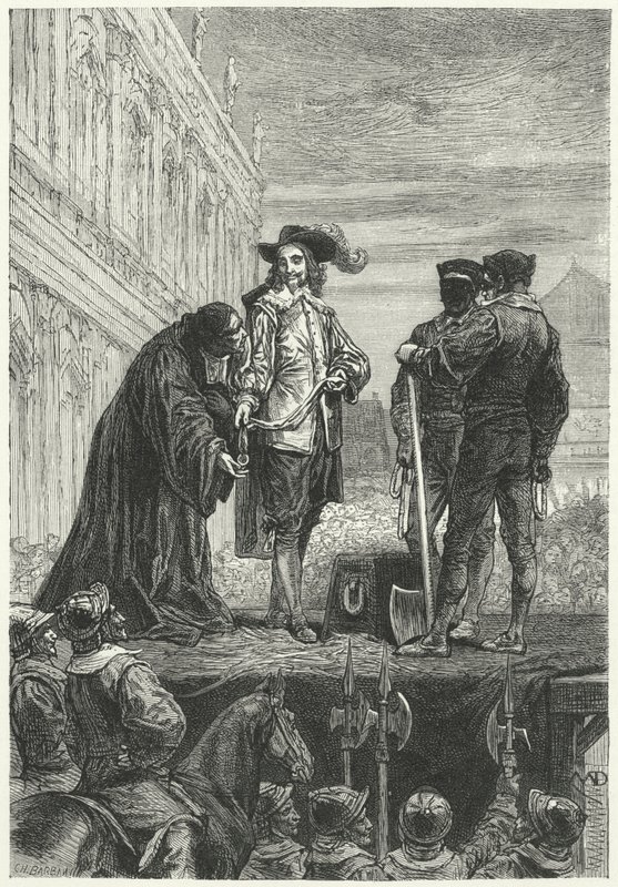 Ejecución del Rey Carlos I de Diogene Ulysse Napoleon Maillart