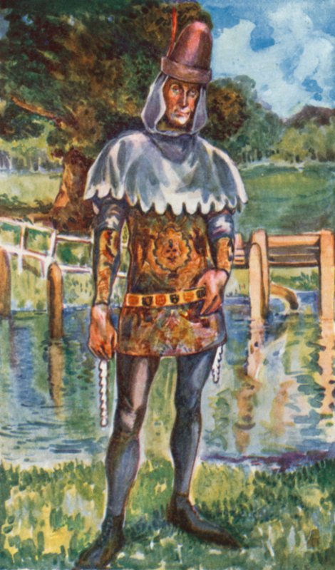Un hombre de la época de Eduardo III 1327-1377 de Dion Clayton Calthrop