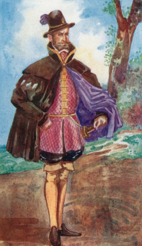 Un hombre de la época de María I 1553-1558 de Dion Clayton Calthrop