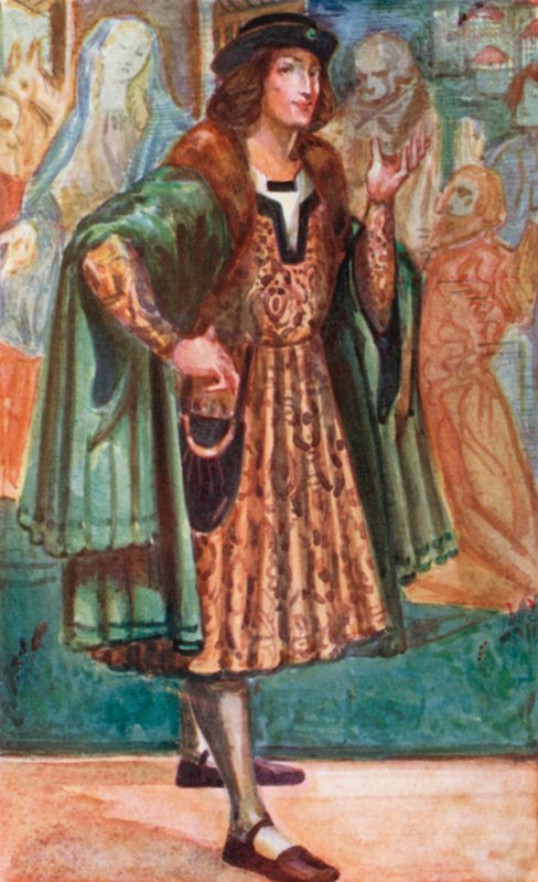 Un hombre de la época de Ricardo III 1483-1485 de Dion Clayton Calthrop