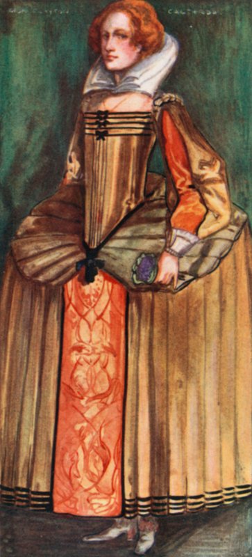 Una Mujer de la Época de Isabel I 1558-1603 de Dion Clayton Calthrop