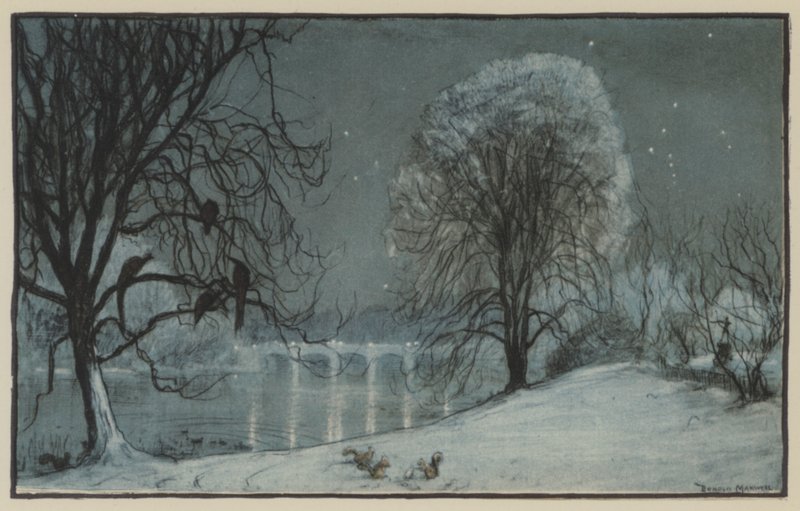 Sueño de una noche de invierno. Un idilio de Kensington Gardens de Donald Maxwell