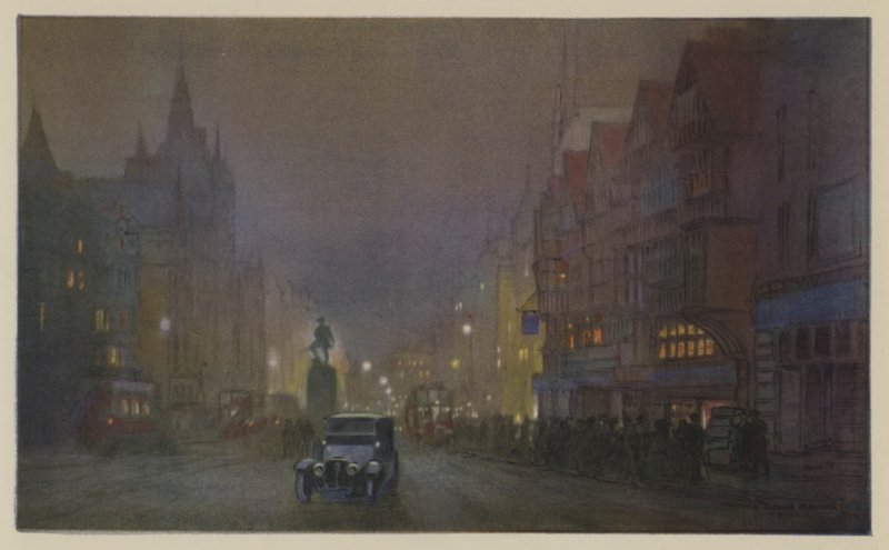 Antiguo y moderno en Holborn de Donald Maxwell
