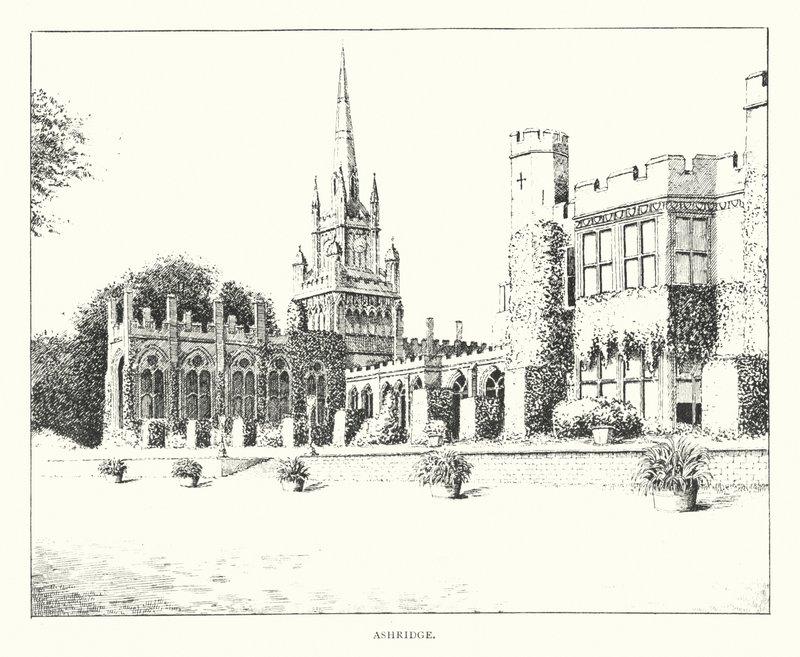 Ashridge (litografía) de Duncan Moul