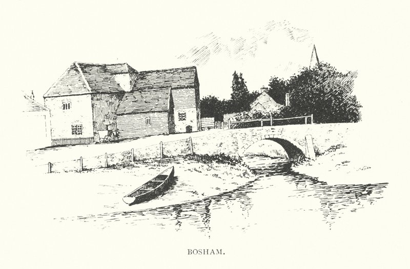 Bosham (litografía) de Duncan Moul