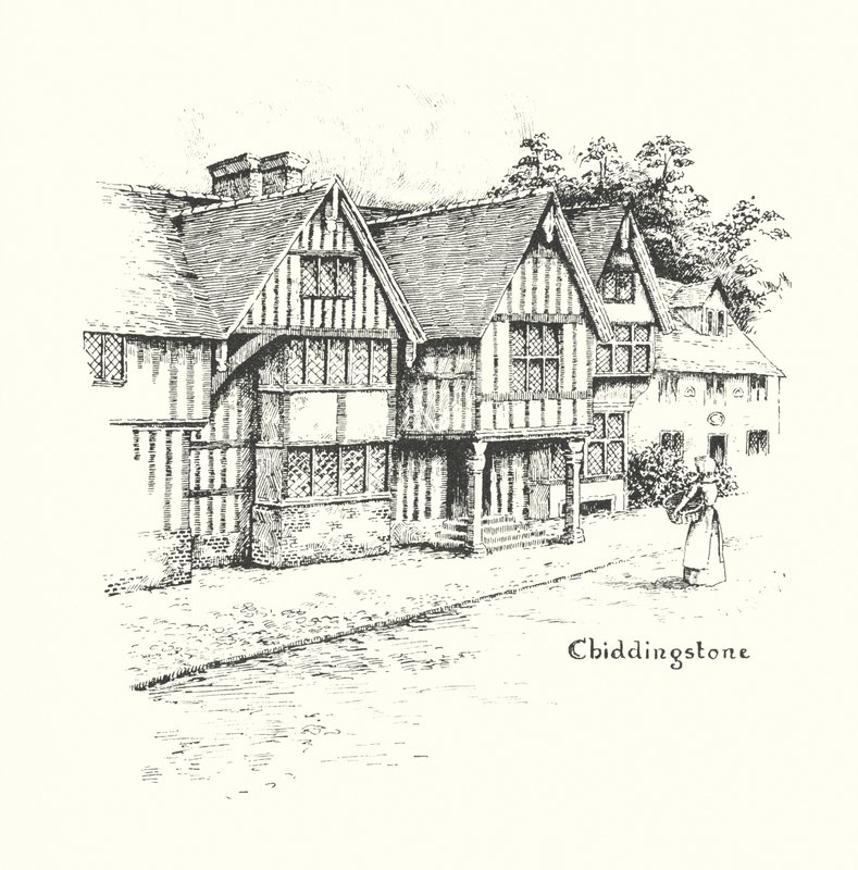 Chiddingstone (litografía) de Duncan Moul