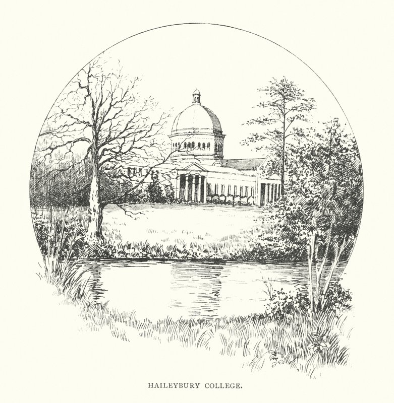 Haileybury College (litografía) de Duncan Moul