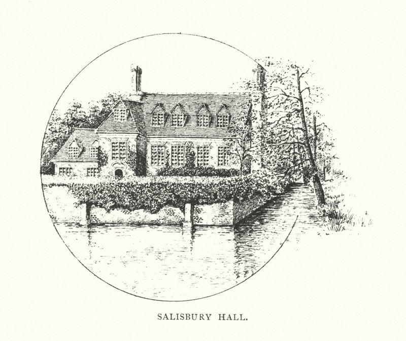 Salisbury Hall (litografía) de Duncan Moul