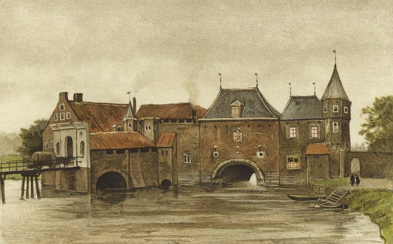 Koppelpoort, Amersfoort, Países Bajos de Dutch School
