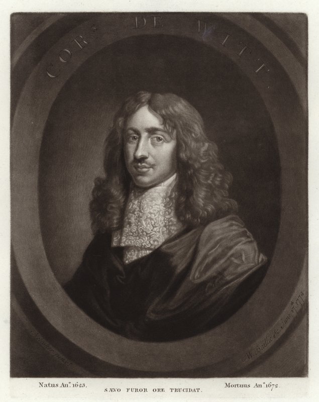 Retrato de Cornelis de Witt de Dutch School