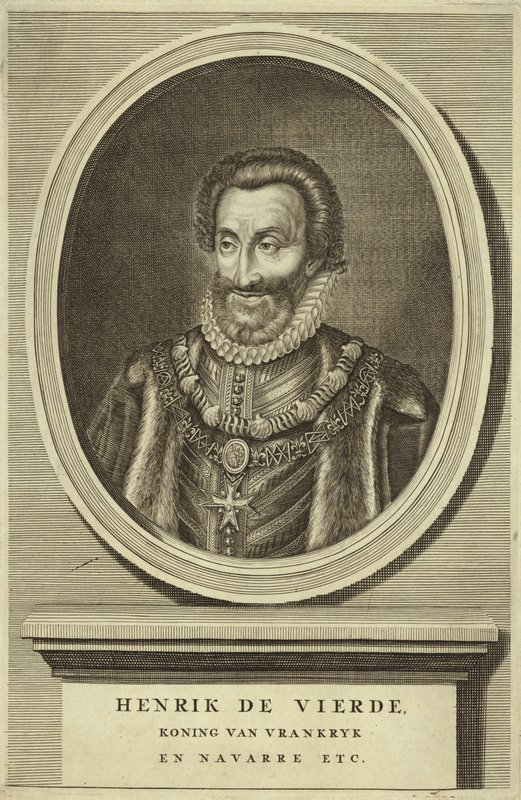 Retrato del Rey Enrique IV de Francia de Dutch School