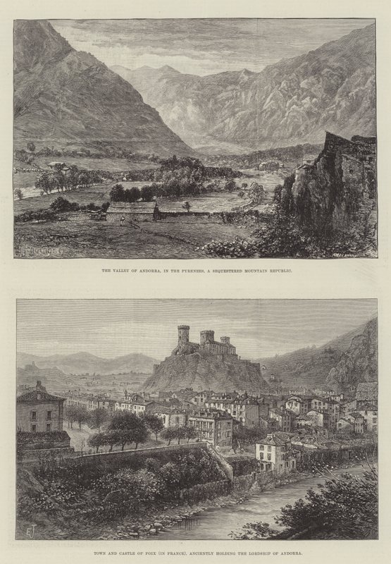 Bocetos de Andorra de E. Jennings