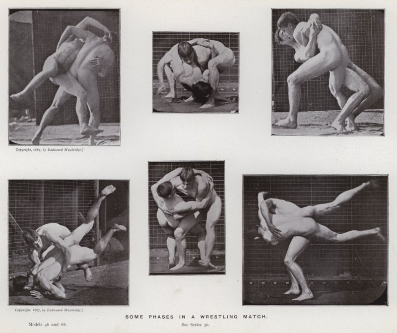 La figura humana en movimiento: Algunas fases en una lucha de Eadweard Muybridge