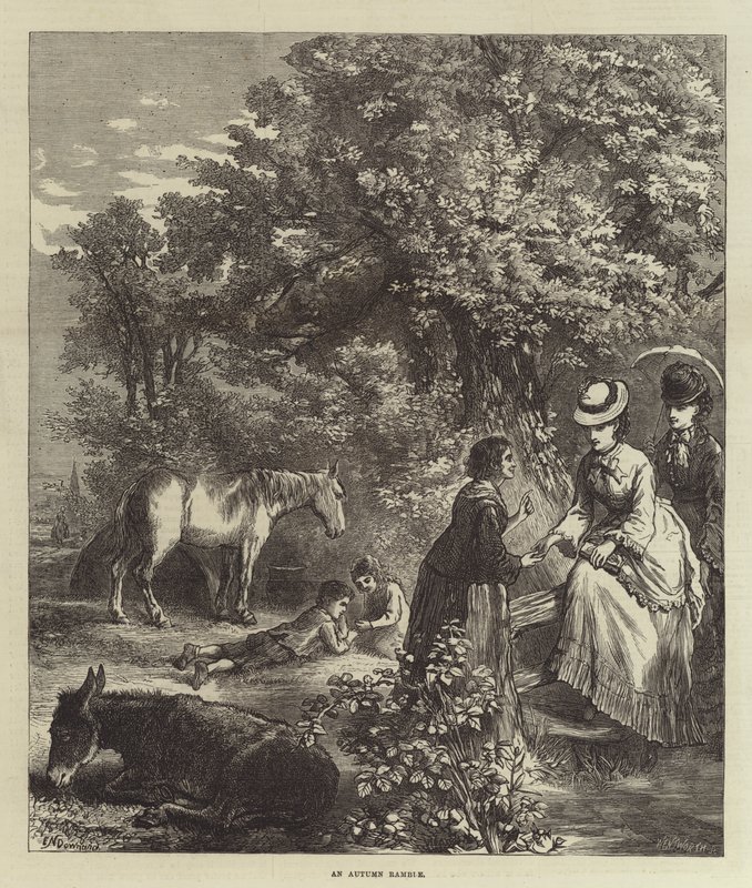 Un paseo otoñal de Ebenezer Newman Downard