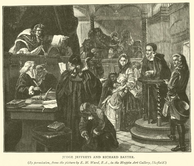 El juez Jeffreys y Richard Baxter de Edgar Melville Ward