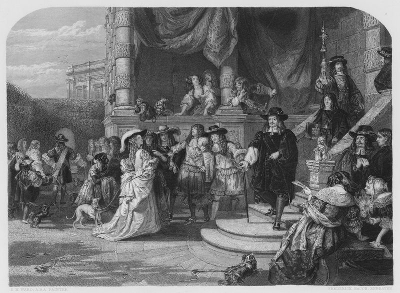 La caída de Clarendon de Edgar Melville after Ward