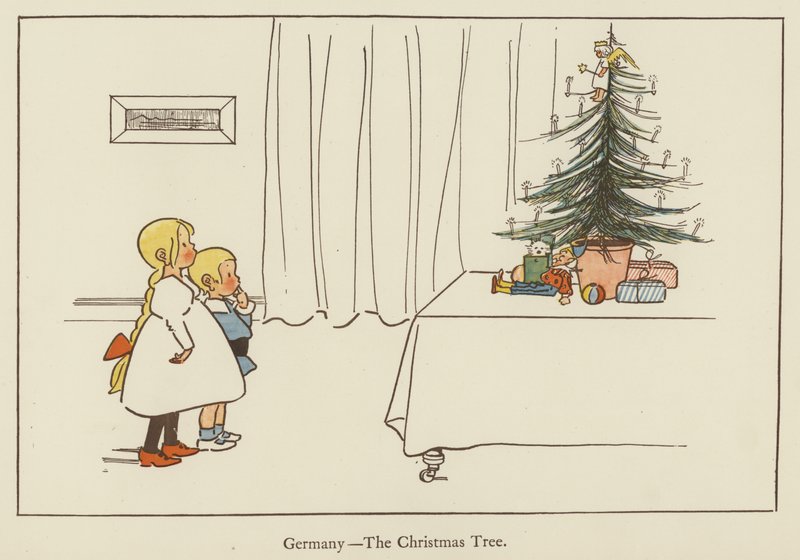 Alemania, el árbol de Navidad de Edith Farmiloe