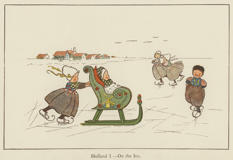 Holanda, sobre el hielo de Edith Farmiloe