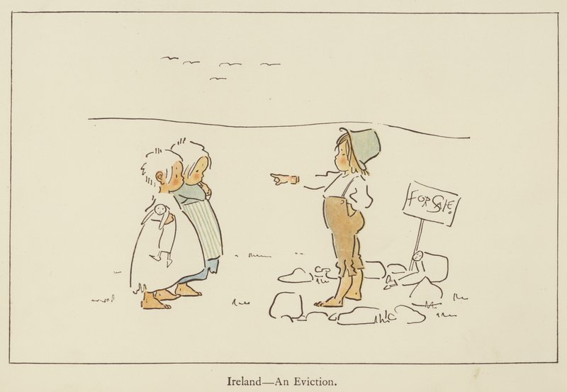 Irlanda, un desalojo de Edith Farmiloe