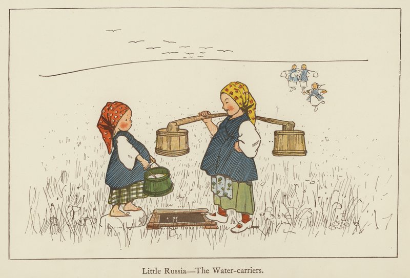 Pequeña Rusia, los aguadores de Edith Farmiloe