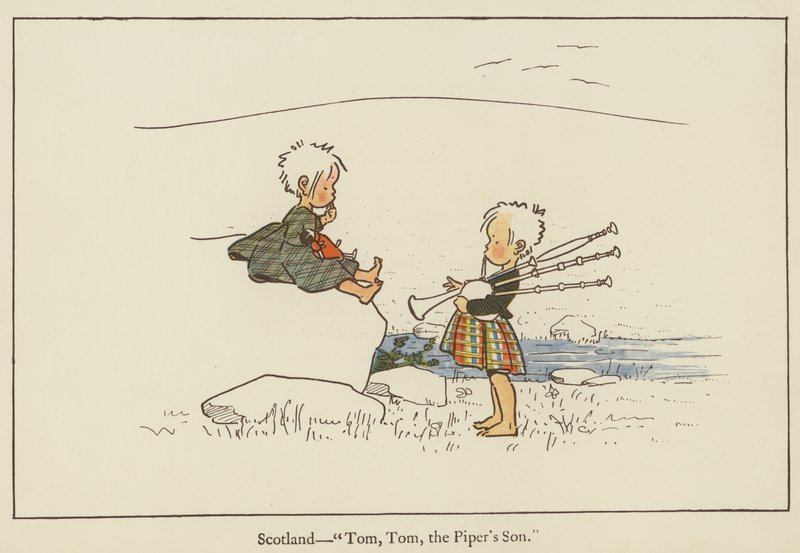 Escocia, Tom, Tom, el hijo del gaitero de Edith Farmiloe