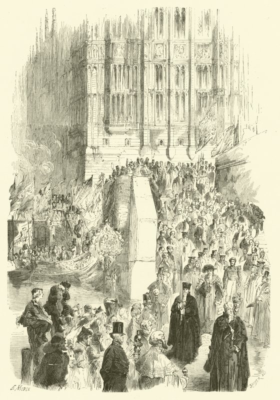 Ceremonia de juramento del alcalde de Londres de Edmond (after) Morin