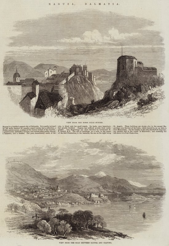 Ragusa, Dalmacia de Edmund Morison Wimperis