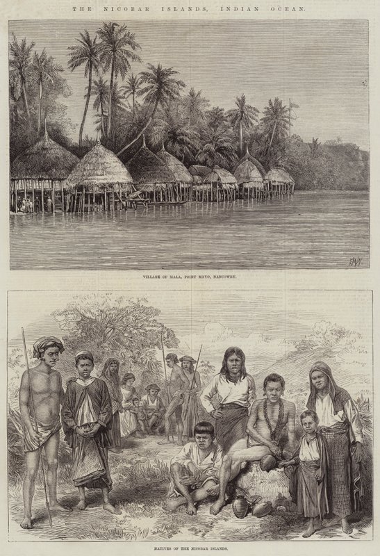 Las Islas Nicobar, Océano Índico de Edmund Morison Wimperis