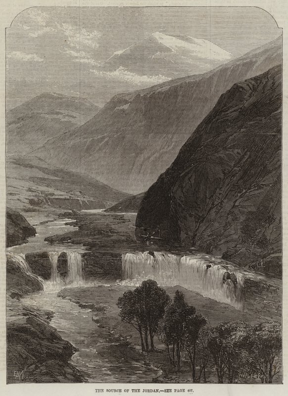 La fuente del Jordán de Edmund Morison Wimperis