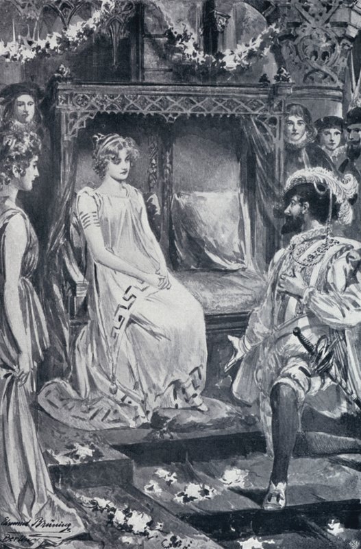 Ilustración para el Fausto de Goethe de Edmund Bruning