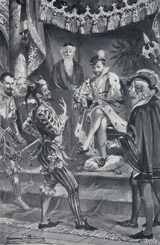 Ilustración para el Fausto de Goethe de Edmund Bruning
